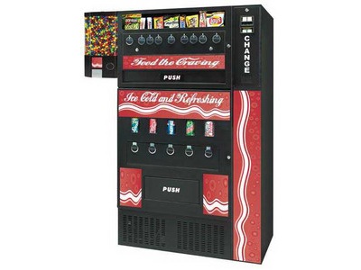 Combo Snack and soda Vending Machines 