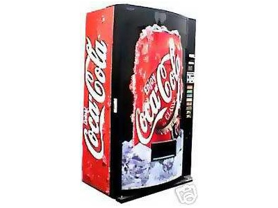 1 coke machine for sale, mtn dew.